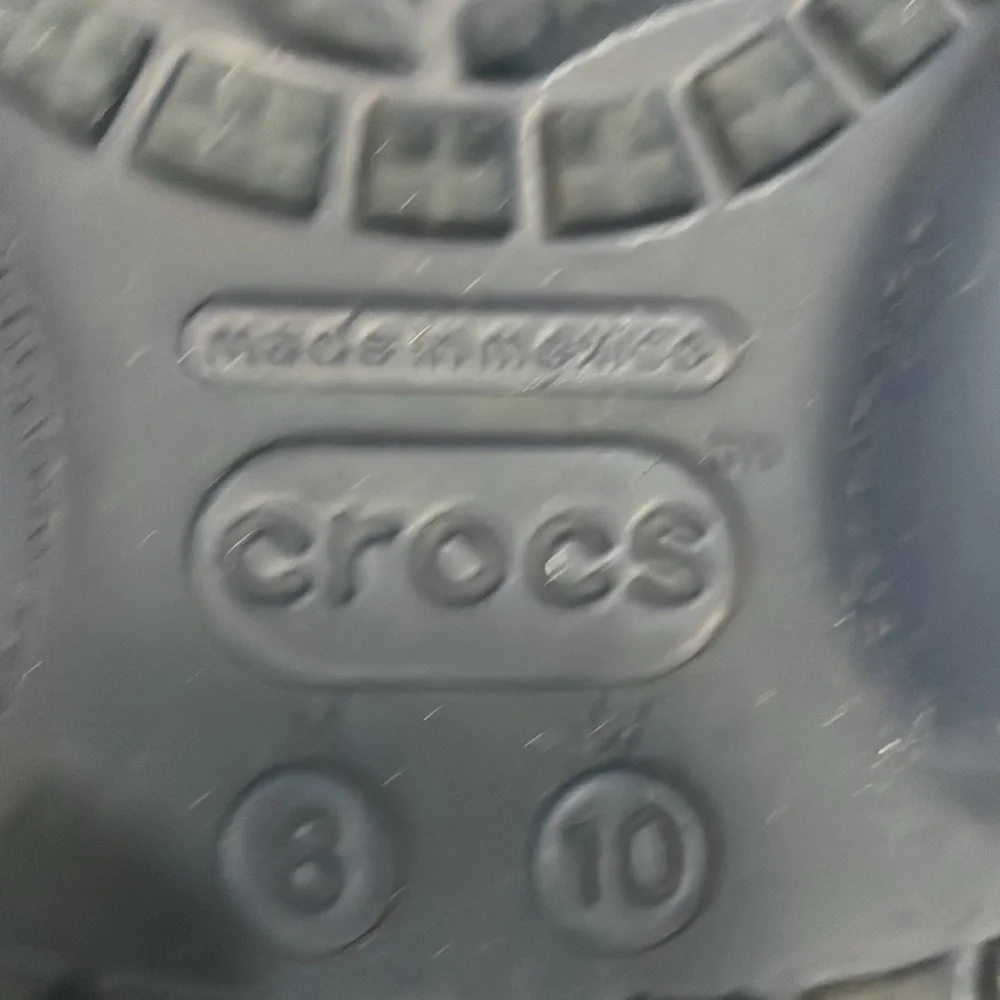 Crocs classic clog navy shoe unisex men’s 8 women’s 10 - Picture 3 of 8